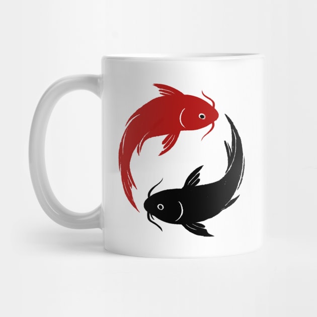 Yin Yang Koi Fish by CreativeSage